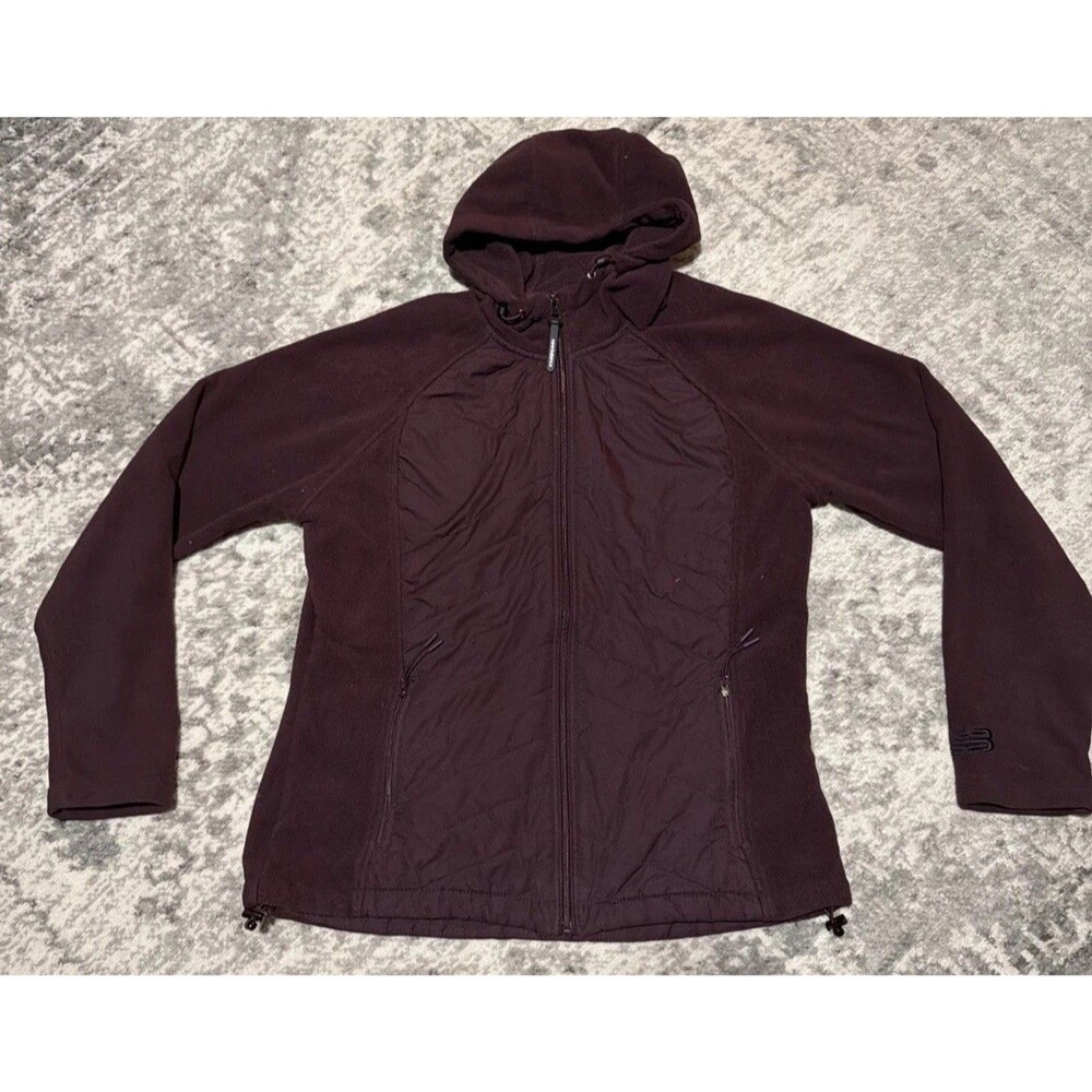New Balance Women's Hybrid Fleece Quilted Jacket L